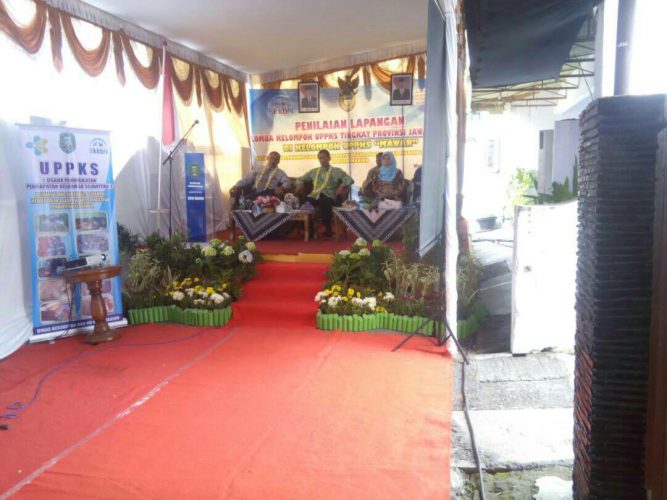 PENILAIAN LOMBA UPPKS"MAWAR" KELURAHAN PANGONGANGAN