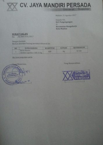 Beras Rastrada