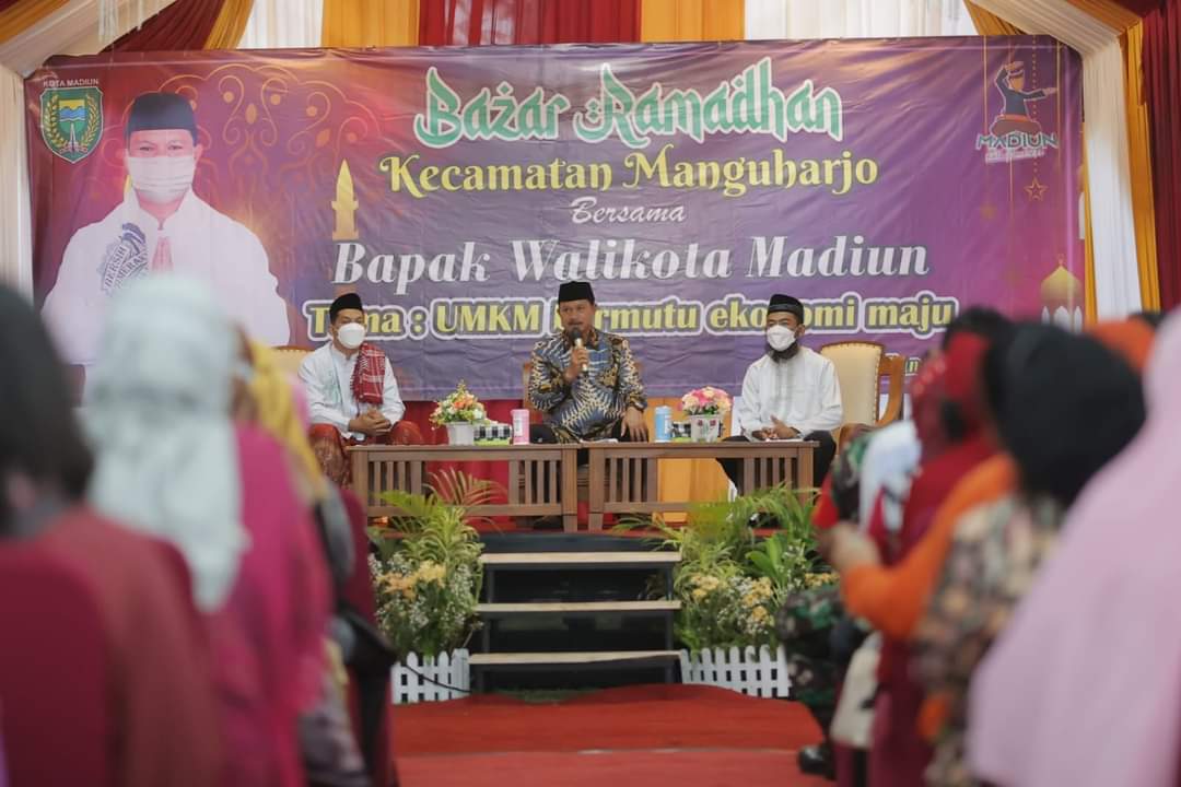 Bazar Ramadhan Kecamatan Manguharjo Bersama Bapak Walikota Madiun